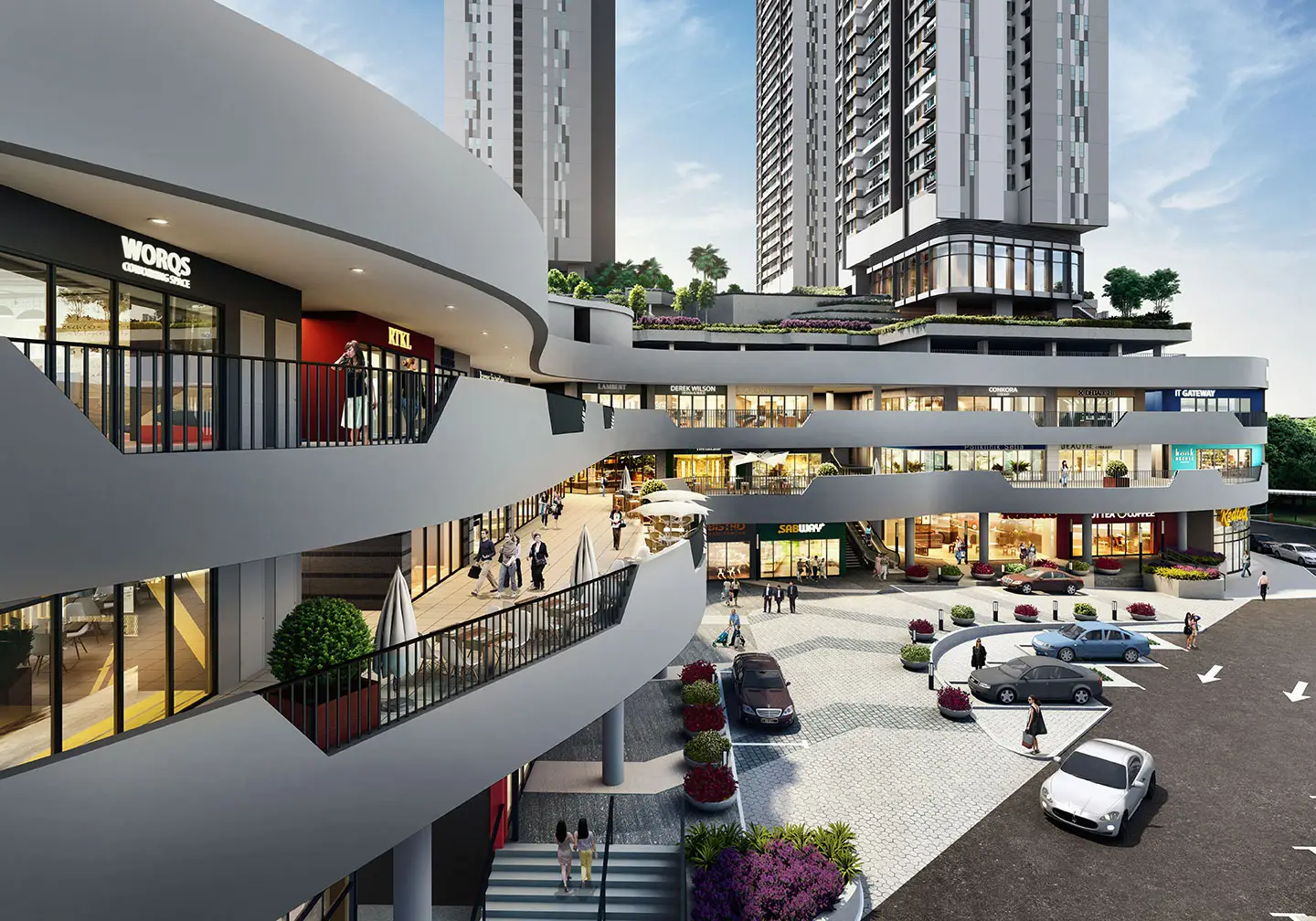 TRIO residences and facilities